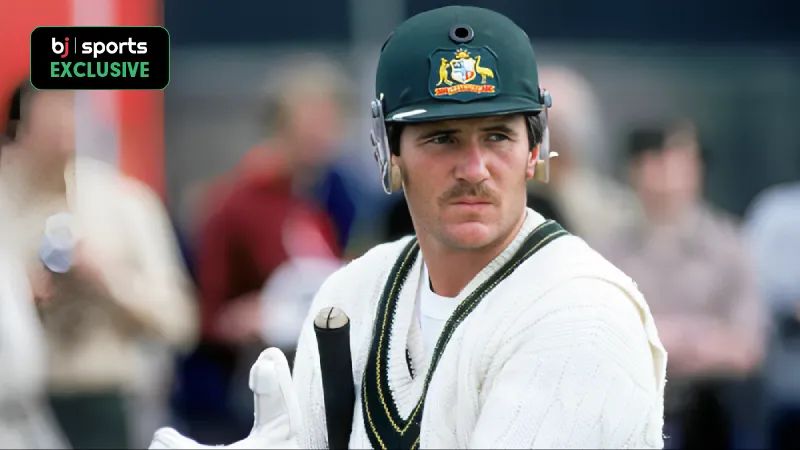 Allan Border made his debut for Australia as captain in 1984