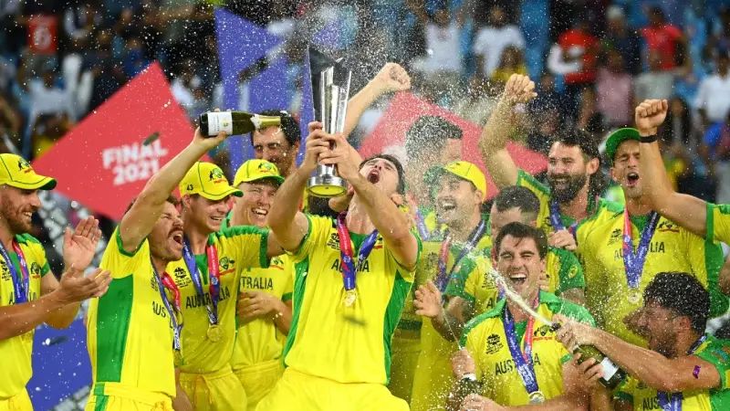 Australia earned its first T20 World Cup title in 2021 after defeating New Zealand