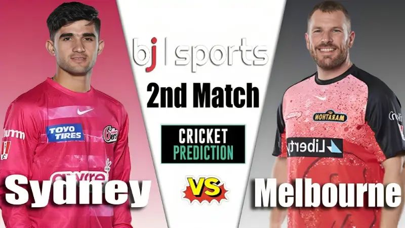 BBL live 2023 | Melbourne Renegades vs Sydney Sixers Match Prediction | MLR vs SYS 2nd Match