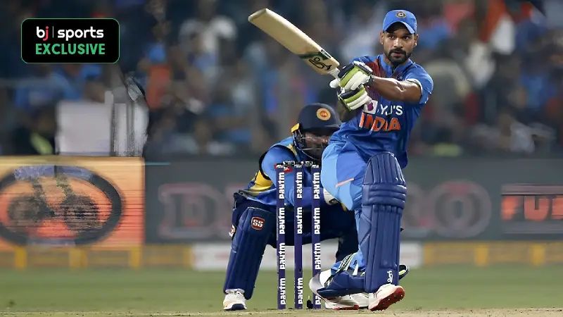 Ranking Shikhar Dhawan's 3 best T20I performances