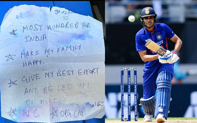 Shubman Gill Shares List Of Goals For 2023, Netizens Left Shocked With ...