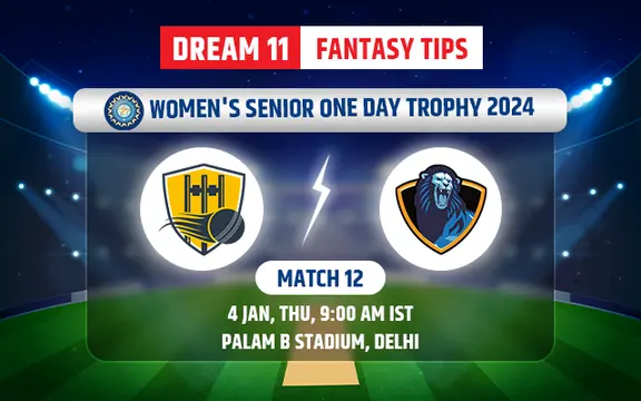 AP-W vs MUM-W Dream11 Prediction, Fantasy Cricket Tips, Playing XI, Pitch Report, & Injury Updates for Women's Senior One Day Trophy 2024, Match 12