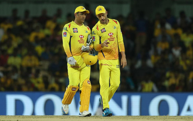 'My biggest learning curve' - Faf du Plessis recalls playing under MS Dhoni for Chennai Super Kings