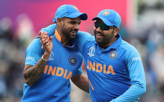 Generous Shikhar Dhawan sings Rohit Sharma praises