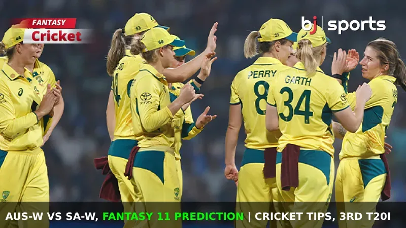 AUS-W vs SA-W Dream11 Prediction, Fantasy Cricket Tips, Playing 11, Injury Updates & Pitch Report For 3rd T20I