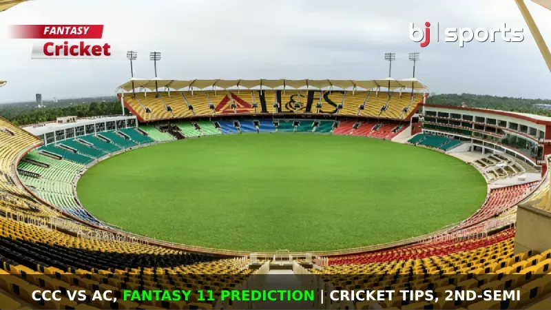 CCC vs AC Dream11 Prediction, Fantasy Cricket Tips, Playing XI, Pitch Report, & Injury Updates for GSA T20 Champions Trophy, Semifinal 2