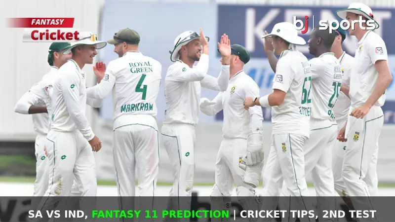 SA vs IND Dream11 Prediction 2nd Test, Fantasy Cricket Tips, Predicted Playing XI, Pitch Report & Injury Updates