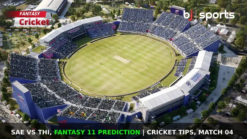 SAE vs THI Dream11 Prediction, Fantasy Cricket Tips, Playing XI, Pitch Report, & Injury Updates for SS Rajan T20 Trophy 2024, Match 26