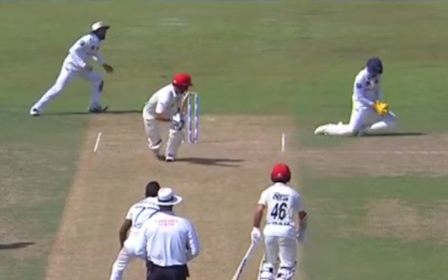 SL vs AFG: Sadeera Samarawickrama pulls off extraordinary catch with incredible anticipation