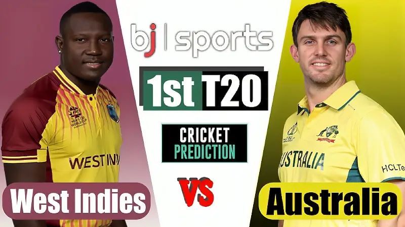 Australia vs West Indies Live, 1st T20 Match Prediction | AUS vs WI 2024