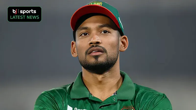 Najmul Hossain Shanto named Bangladesh captain in all three formats