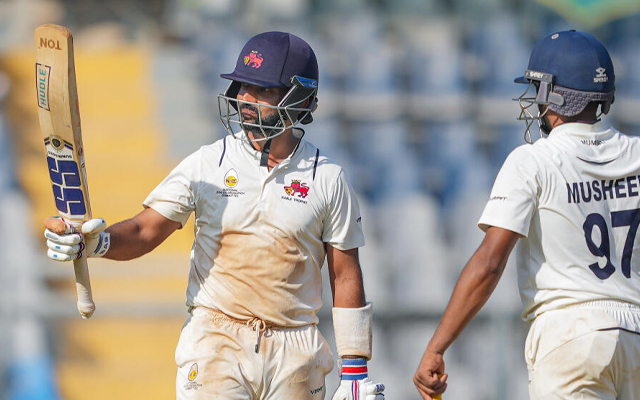 'We celebrated like it was a hundred' - Shams Mulani on Rahane's gritty Ranji Trophy final fifty