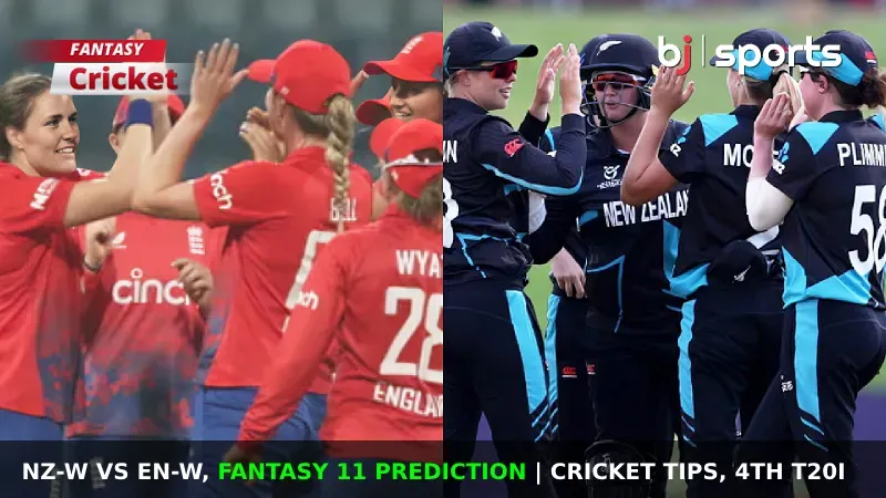 NZ-W vs EN-W Dream11 Prediction, Fantasy Cricket Tips, Playing 11, Injury Updates & Pitch Report For 4th T20I