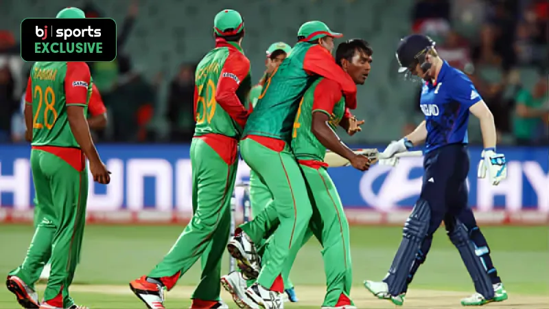 OTD Bangladesh handed England an embarrassing exit from the ODI World Cup 2015