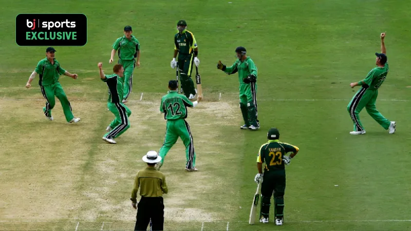 OTD Ireland defeated Pakistan in a World Cup 2007 clash by 3 wickets at Kingston