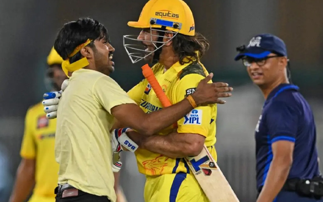 IPL 2024: Fan who breached security to meet MS Dhoni, arrested