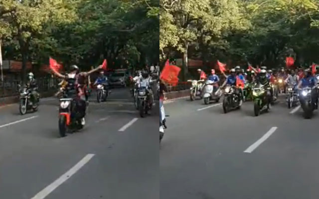 IPL 2024: Fans organise bike show ahead of RCB’s crucial clash against CSK