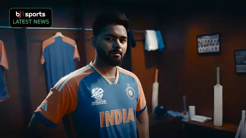 BCCI shares video of Rishabh Pant in Team India jersey ahead of T20 World Cup