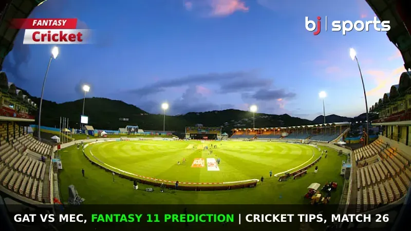 GAT vs MEC Dream11 Prediction, Fantasy Cricket Tips, Playing XI, Pitch Report & Injury Updates For Match 26 of KCC T20 Challengers Cup