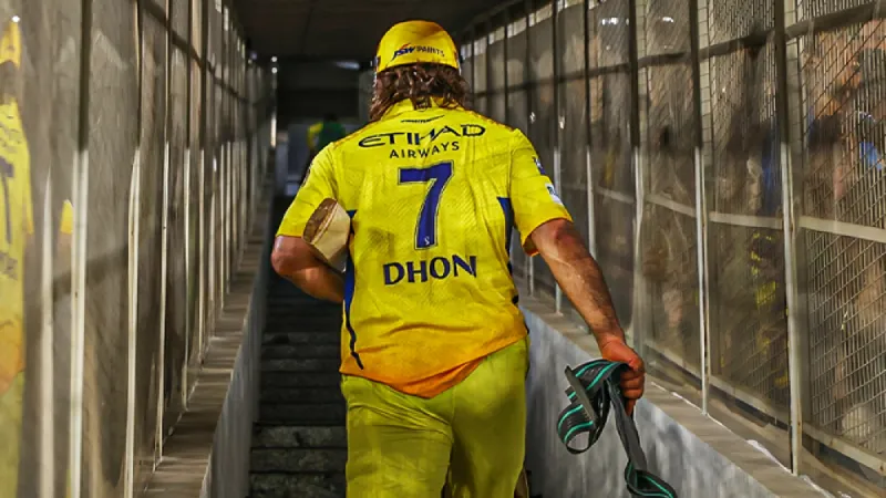 IPL pays homage to MS Dhoni with heartwarming video