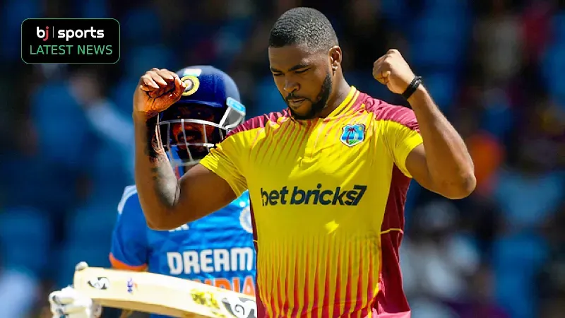 Obed McCoy replaces Jason Holder in the West Indies’ T20 World Cup squad