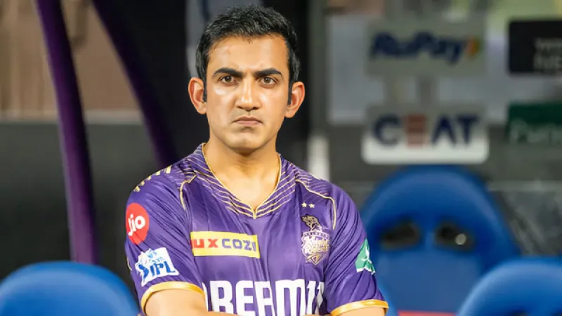 People told me there will be backlashes as I was replacing Ganguly as KKR skipper Gautam Gambhir