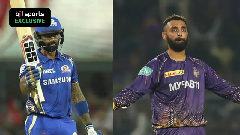 Top 3 player battles for KKR vs MI match on 11th May