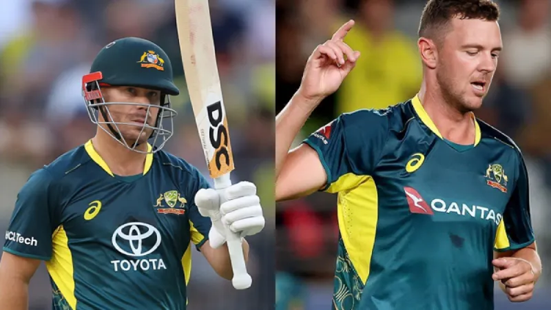 T20 World Cup 2024 Hazlewood, Warner star in Australia's warm-up win over Namibia