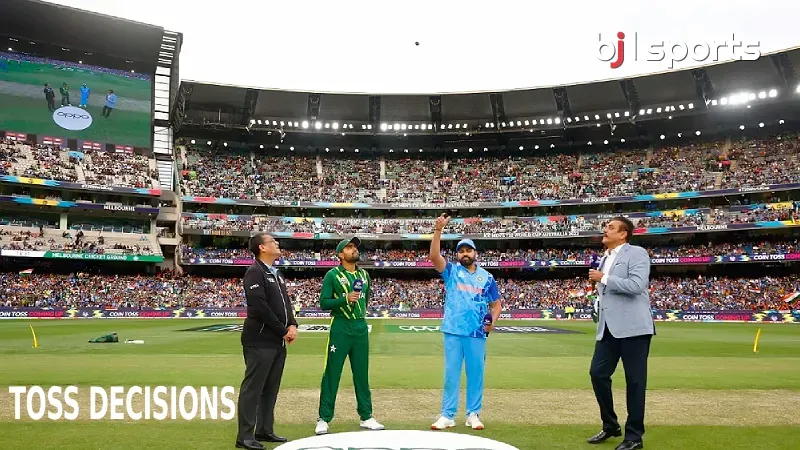 Toss Tactics Unveiled: The Pivotal Role of Toss Decisions in T20 World Cup Successes