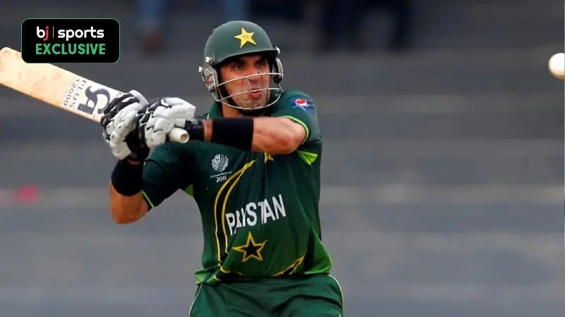 Top 5 batting performances of Misbah-ul-Haq in ODIs