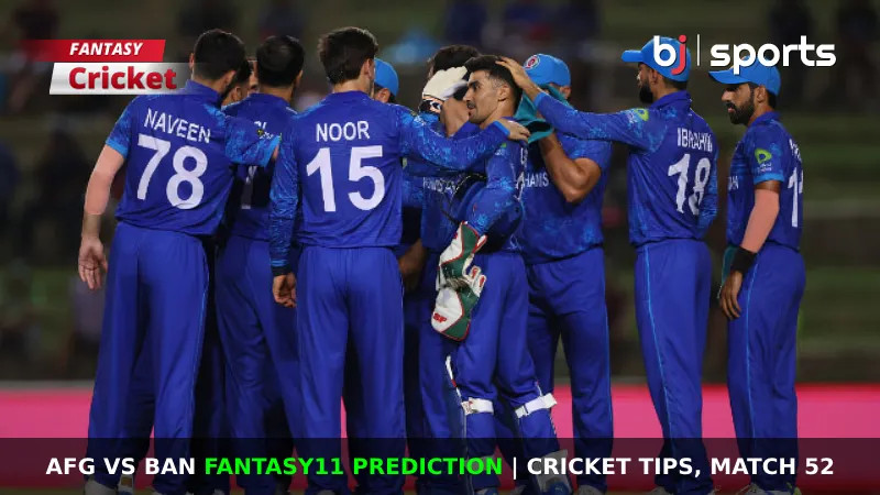 AFG vs BAN Dream11 Prediction, T20 WC Fantasy Cricket Tips, Playing XI, Pitch Report & Injury Updates For Match 52 of T20 World Cup 2024