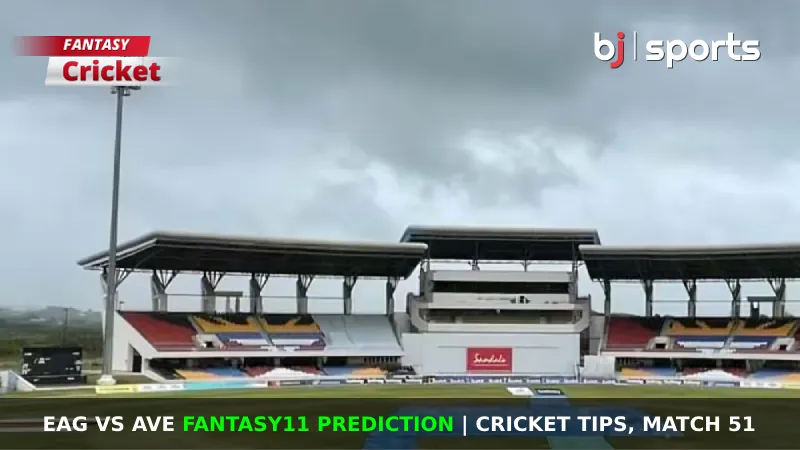 EAG vs AVE Dream11 Prediction, Fantasy Cricket Tips, Playing XI, Pitch Report & Injury Updates For Match 51 of Siechem Pondicherry T10 2024