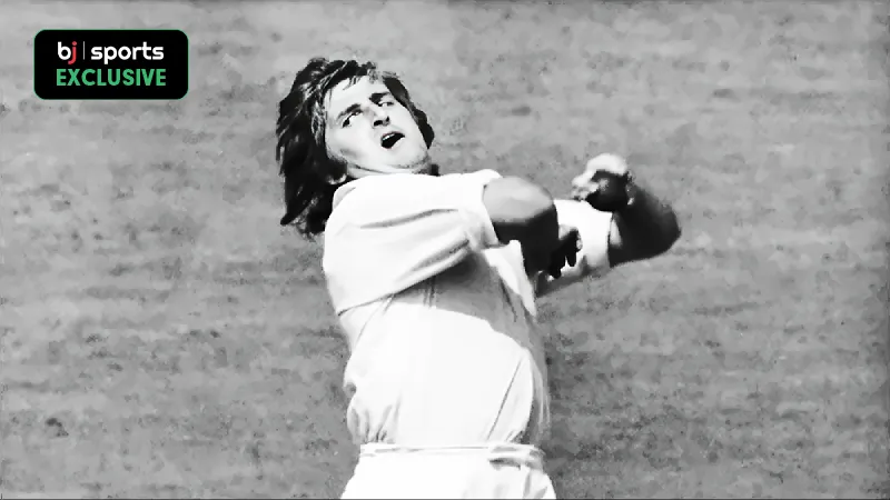 Gary Gilmour against West Indies