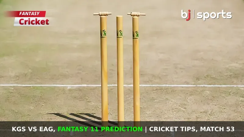 KGS vs EAG Dream11 Prediction, Fantasy Cricket Tips, Playing XI, Pitch Report & Injury Updates For Match 53 of Pondicherry Men's T10