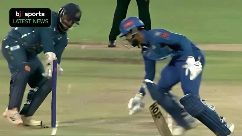 MPL 2024 Ruturaj Gaikwad gets run out in unfortunate manner, video goes viral