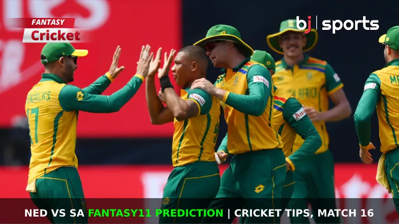 NED vs SA Dream11 Prediction, T20 WC Fantasy Cricket Tips, Playing XI, Pitch Report & Injury Updates For Match 16 of T20 World Cup 2024