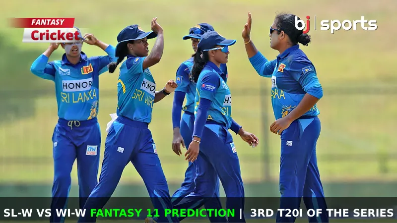 SL-W vs WI-W Dream11 Prediction, Fantasy Cricket Tips, Playing XI, Pitch Report & Injury Updates For 3rd T20I