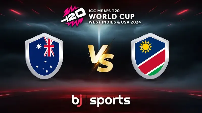 T20 World Cup 2024: Match 24, AUS vs NAM Match Prediction – Who will win today’s T20 World Cup match between AUS vs NAM?