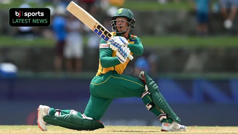 T20 World Cup 2024: Quinton de Kock smashes Jasdeep Singh for 28 runs in his first over