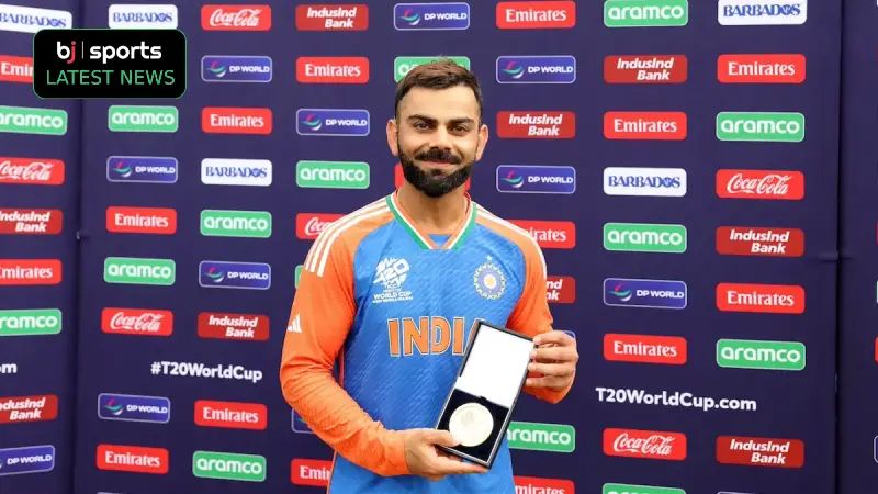 Virat Kohli announces T20I retirement post India's T20 World Cup 2024 victory