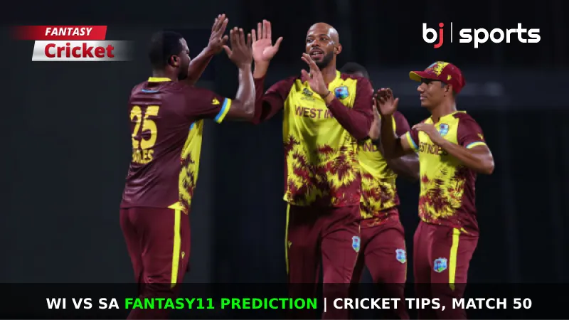 WI vs SA Dream11 Prediction, T20 WC Fantasy Cricket Tips, Playing XI, Pitch Report & Injury Updates For Match 50 of T20 World Cup 2024