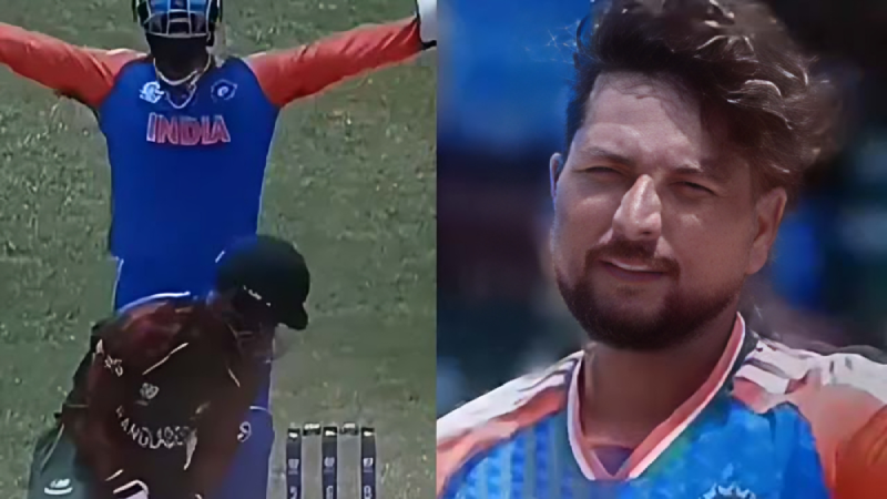 Watch Kuldeep Yadav bamboozles Tanzid Hasan with incredible googly