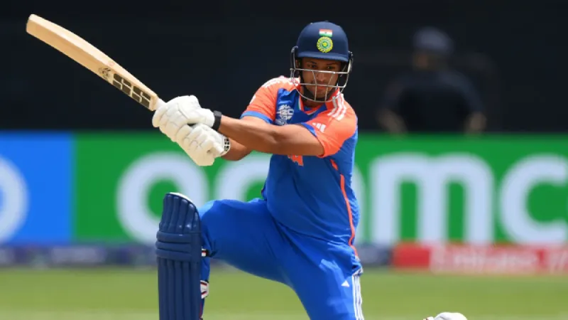 Watch Shivam Dube smashes 87m six against Bangladesh in Super Eight tie