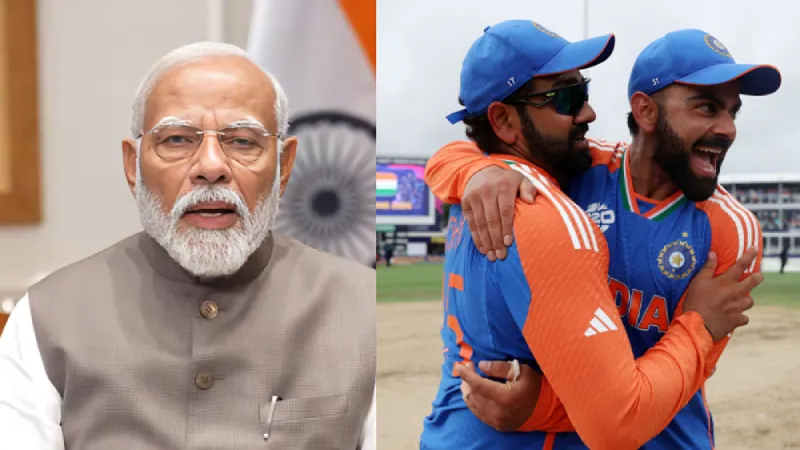 'You are excellence personified' - PM Modi's special message for Virat Kohli, Rohit Sharma & Rahul Dravid after T20 World Cup win