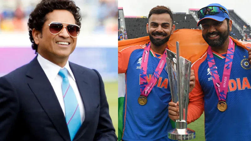 'You have been a true champion of this sport' - Sachin Tendulkar writes heartfelt post for Virat Kohli and Rohit Sharma
