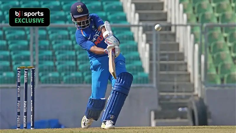 Ajinkya Rahane's Top 3 performances in ODI Cricket 