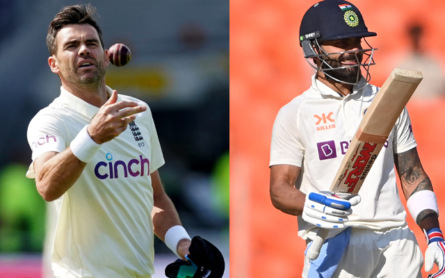 In early days, you felt you could get Virat Kohli out every ball, and then now you can’t get him out at all: James Anderson