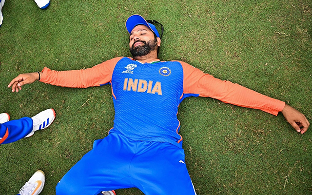 'I’m basking in a dream come true' - Rohit Sharma posts wholesome picture following T20 World Cup win