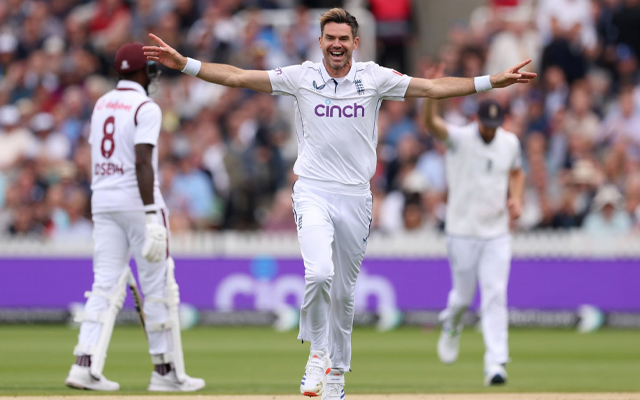 ENG vs WI 2024: James Anderson fights back tears amid standing ovation from fans at Lord's long room