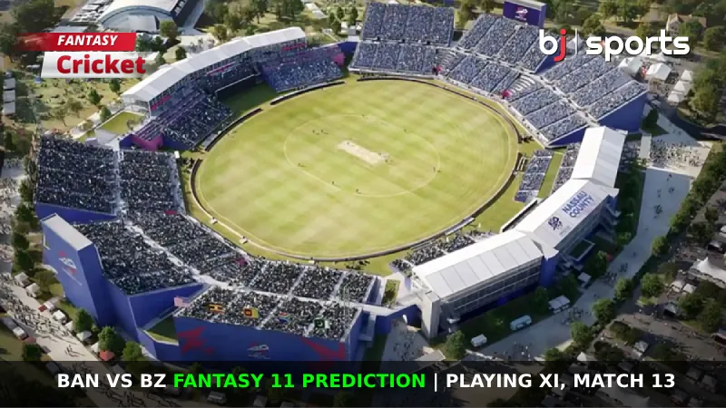 BAN vs BZ Dream11 Prediction, Fantasy Cricket Tips, Playing XI, Pitch Report & Injury Updates For Match 13 of ECS T10 Romania